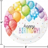 9" Balloon Bash Paper Plate