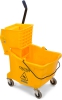 Wringer Mop Bucket 35qt, Yellw