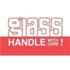 #dl1170  3 X 5"   Glass Handle With Care Label