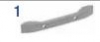 Flm P1909958u 4 1/4 Hanging Bar For Dome