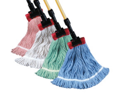 Medium Looped Blend Blue End 4-ply Mop 