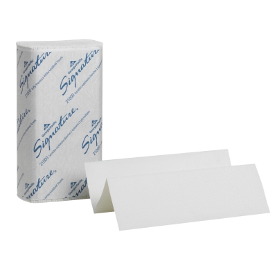 Pacific Blue Select™ M-fold Premium 2-ply Paper Towel, White