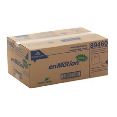 Enmotion® White High Capacity Roll Towel 10 X 800ft, White, 6 Rolls/carton