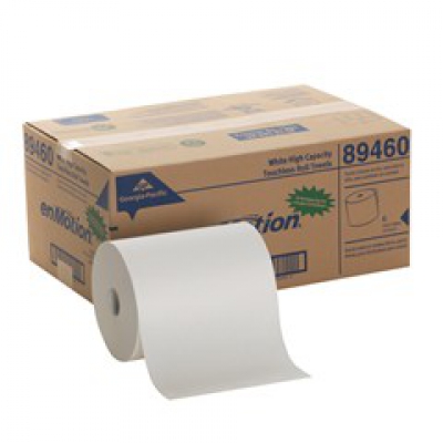 Enmotion® White High Capacity Roll Towel 10 X 800ft, White, 6 Rolls/carton
