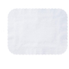 14 X 19.25 Scalloped Edge Traycover White 1000/case