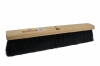 Jan 4018 18 Push Broom W/pp Bristles Black 12 Ea Per Case