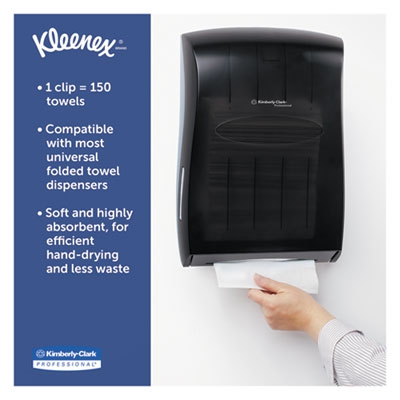 Kleenex® C-fold Paper Towels, 10 1/8 X 13 3/20, White, 150/pack, 16 Packs/carton