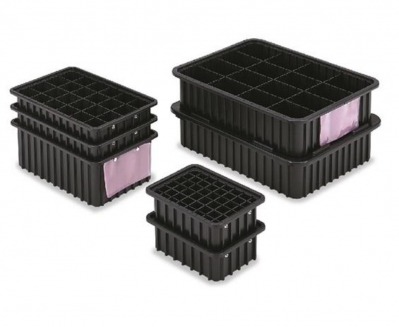 Esd-safe Divider Box Containers