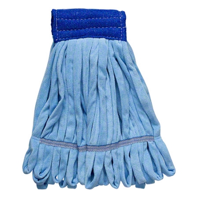 Medium Blue Microfiber Tube Mop 