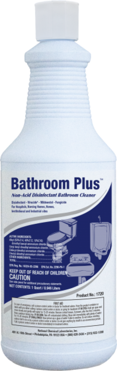 Bathroom Plus Non-acid Disinfectant Bathroom Cleaner, 32 Oz