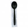 Teaspoon Black Heavy  individually Wrapped Heavy Weight