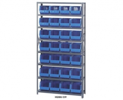 Giant Open Hopper Bin Storage System