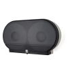 Twin 9 Jumbo Toilet Tissue Dispenser 4/cs Dark Translucent With 2 1/4&quot; And 3 3/8&quot; Adapter&quot;