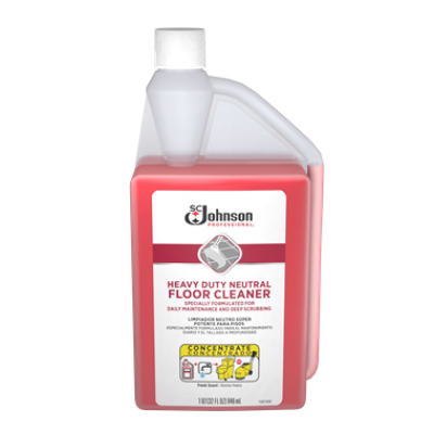 Heavy Duty Neutral Floor Cleaner, 32oz Squeeze & Pour Bottle 