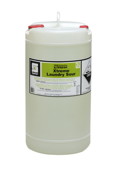 Xtreme Laundry Sour Concentrate 15 Gallon Drum To Neutralize Wash