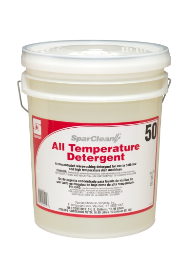 Sparclean® All Temperature Detergent  50    5 Gallon Pail