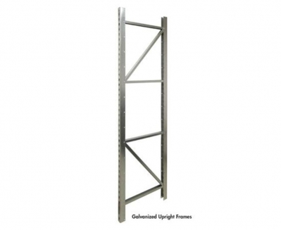 Galvanized Storage Racks - Upright Frames