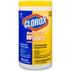 Clorox® Disinfecting Wipes, Lemon Fresh, 75 Count Canister
