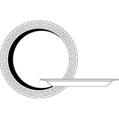 6 In Unlam Foam Plate