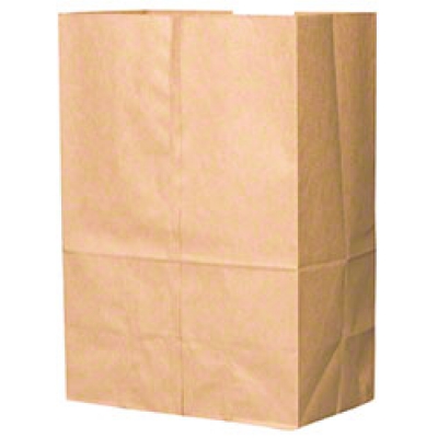Duro 1/6 Satchel Bottom Barrel Sack - 57# Kraft