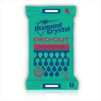Red Out Pellets Water Softener 40lb  bag - Removes Rust From Water 63bgs/skd