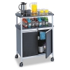 If you're in need of a beverage cabinet or foodservice cart for your business, we have what you need. Whether it's an attractive, designer, front-of-house beverage cabinet or a functional steel cart with shelves for the quick transport in your fast-paced kitchen, you can find exactly what you need in our online inventory.
