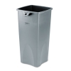 Untouchable Square Container, 23gal, Gray