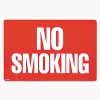 Two-sided Signs, No Smoking/no Fumar, 8 X 12, Red