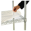 Shelf Liners For Wire Shelving, Clear Plastic, 48w X 24d, 4/pack