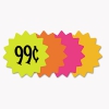 Die Cut Paper Signs, 4&quot; Round, Assorted Colors, Pack Of 60 Each