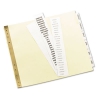 Insertable Clear Tab Dividers For Data Binders, 6-tab, 11 X 9 1/2