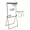 Foldable Double-sided Dry Erase Easel, Two Configurations, White Board: 29 X 41