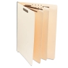 Manila End Tab Folders With Full Cut, Letter, Six-section, 10/box