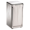 Tabletop Napkin Dispenser, Tall Fold, 3 3/4 X 4 X 7 1/2, Capacity: 150, Chrome