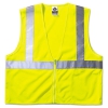 Glowear 8210z Class 2 Economy Vest, Polyester Mesh, Large/x-large, Yellow