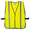 Glowear 8020hl Safety Vest, Polyester Mesh, Hook Closure, Lime, One Size Fit All