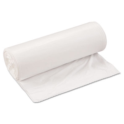 Low-density Can Liner, 33 X 39, 33gal, .8mil, White, 25/roll, 6 Rolls/carton
