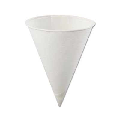 Rolled Rim Paper Cone Cups