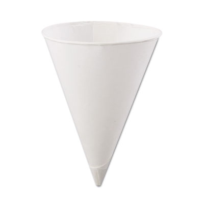 Rolled Rim Paper Cone Cups