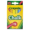 Chalk, Two Each Of Six Assorted Colors, 12 Sticks/box