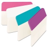 Angled Tabs, 2 X 1 1/2, Assorted Pastel Colors, 24/pack