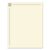 Design Suite Paper, 28 Lbs., 8 1/2 X 11, Gold Foil, 40 Sheets