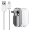Swivel Charger, 2.1 Amp Port, Detachable Lightning Cable