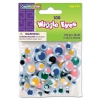 Wiggle Eyes Assortment, Assorted Sizes, Assorted Colors, 100/pack