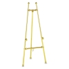 Decorative Display Easel, 59&quot; High, Brass/brass Finish