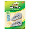 Wite-out Ecolutions Mini Correction Tape, White, 1/5&quot; X 235&quot;, 2/pack