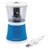 Ipoint Usb/battery Operated Pencil Sharpener, Blue, 5 7/8w X 3 1/8d X 8 1/2h