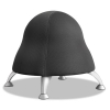 Runtz Ball Chair, 12&quot; Diameter X 17&quot; High, Licorice Black