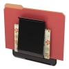 Stand Tall Wall File, Legal/letter/oversized, One Pocket, Black