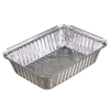 Oblong Aluminum Food Pans, 36oz, 8 7/16w X 5 15/16d X 1 13/16h, 400/carton